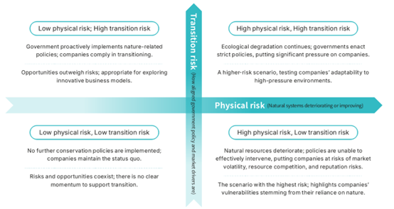 Four scenarios for scenario analysis